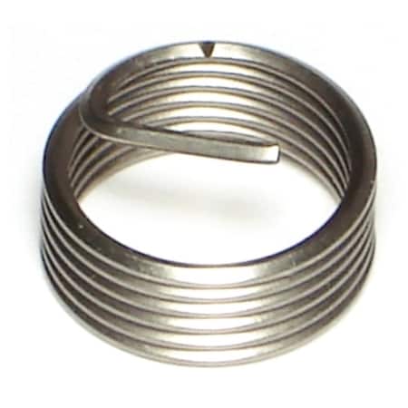 Midwest Fastener Helical Insert, M14-1.25 Thrd Sz, Steel, 6 PK 76861